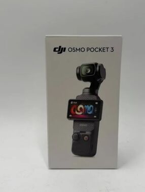 DJI Osmo Pocket 3 Compact Gimbal Camera - Black